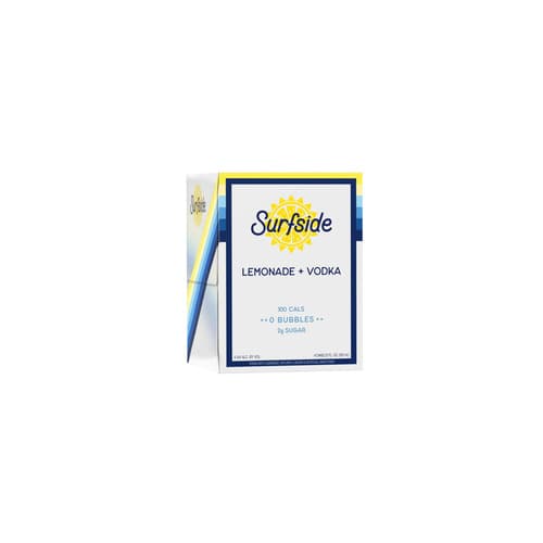 Surfside Cocktails • Vodka Lemonade 4pk-12oz