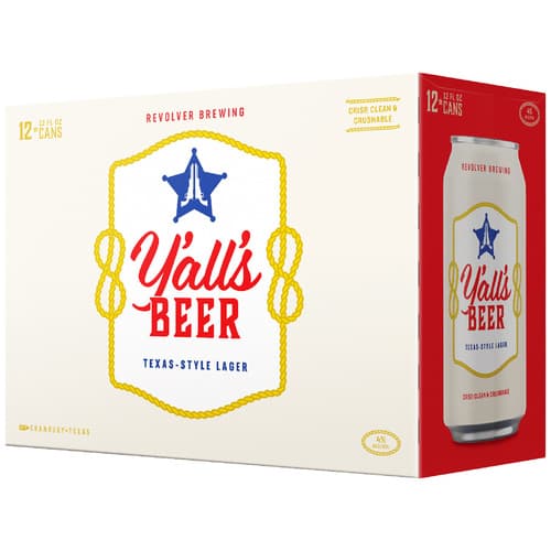 Revolver Y'all's Beer • 12pk Can