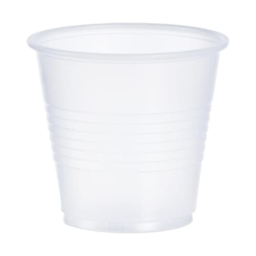 Cups Plastic Soft Trans 3.5 oz 50 / 50ct