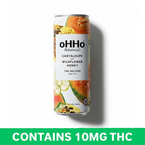Ohho Cantaloupe and Wildflowe Honey 10mg Delta 9 • 4pk Can