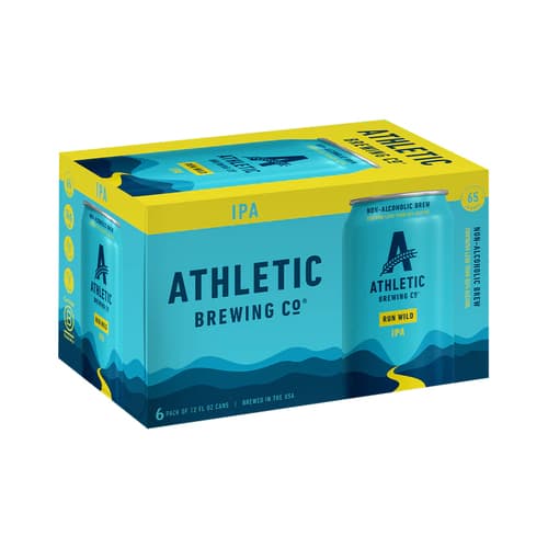 Athletic Run Wild Na IPA • 6pk Can