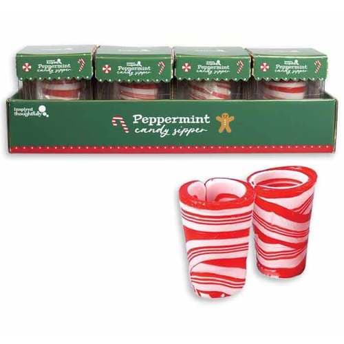 Holiday • Candy Shot Glass - Peppermint