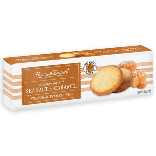 Holiday • Harry & David French Butter Cookies Sea Salt Caramel